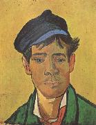 Young Man with a Cap (nn04), Vincent Van Gogh